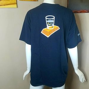 Vintage Goldschlager Cinnamon Schnapps Men's XL Shirt T-shirt Advertising Rare
